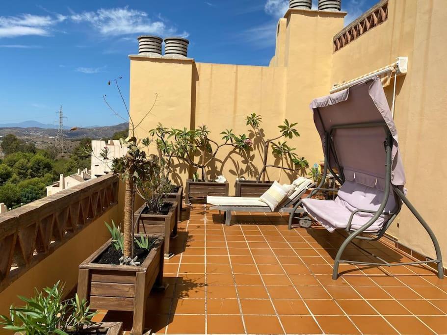 Espectacular Atico Duplex Con 2 Terrazas & Piscina Villa Málaga Eksteriør bilde